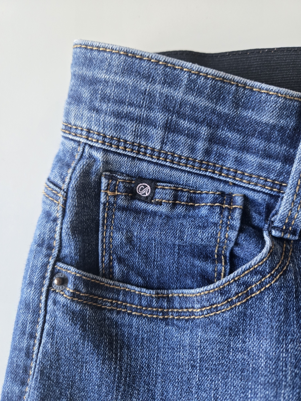 Curve Appeal High Rise Comfort Comfort Waist Skinny Jeans- AS IS - Picture 8 of 14